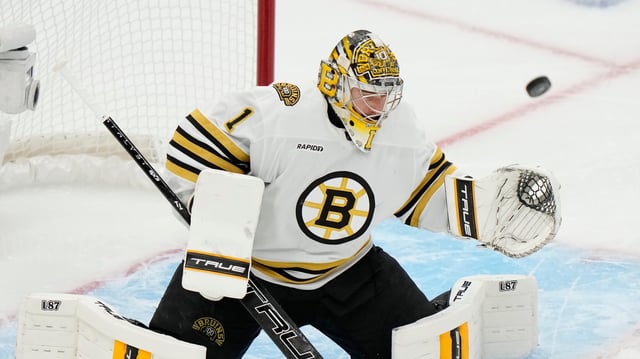 Boston Bruins målvakt Jeremy Swayman har inte skrivit på en kontraktsförlängning med laget